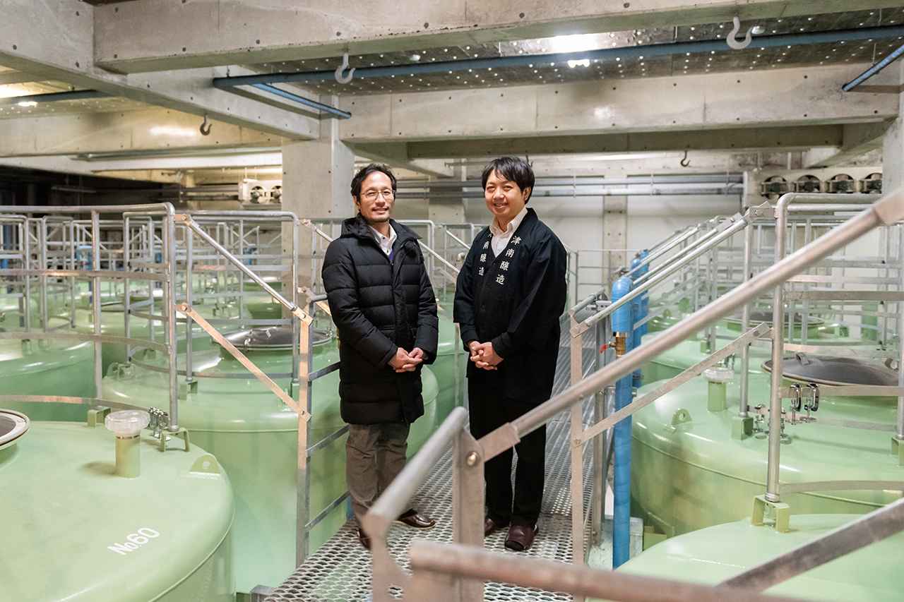 画像: 二人の対談は、日本酒造りが繁忙期を迎える冬季に実施され