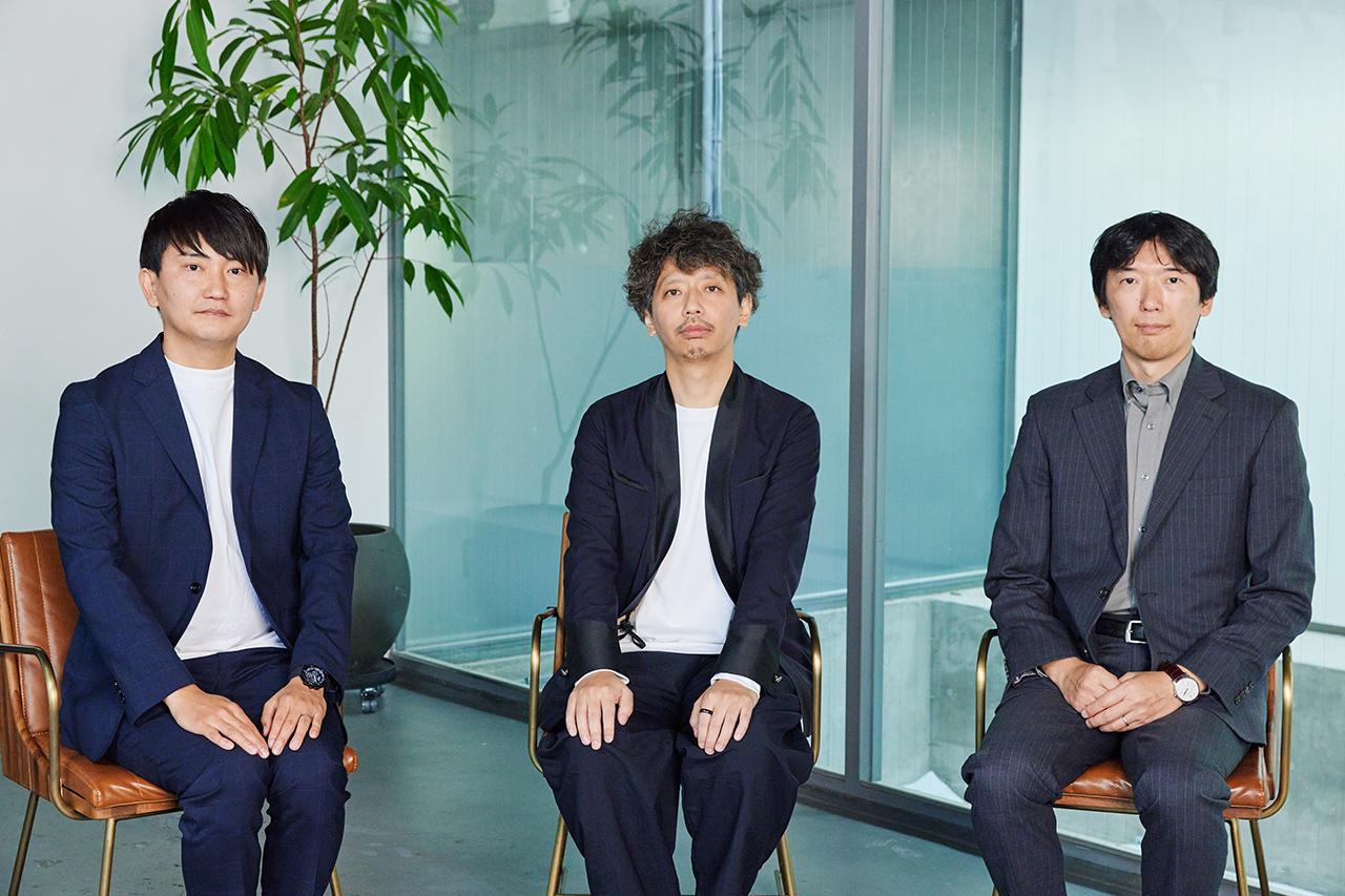 画像: 左からナビゲーターの日立製作所 福丸諒、KDDI株式会社 舘林俊平さん、日立製作所 沖田英樹