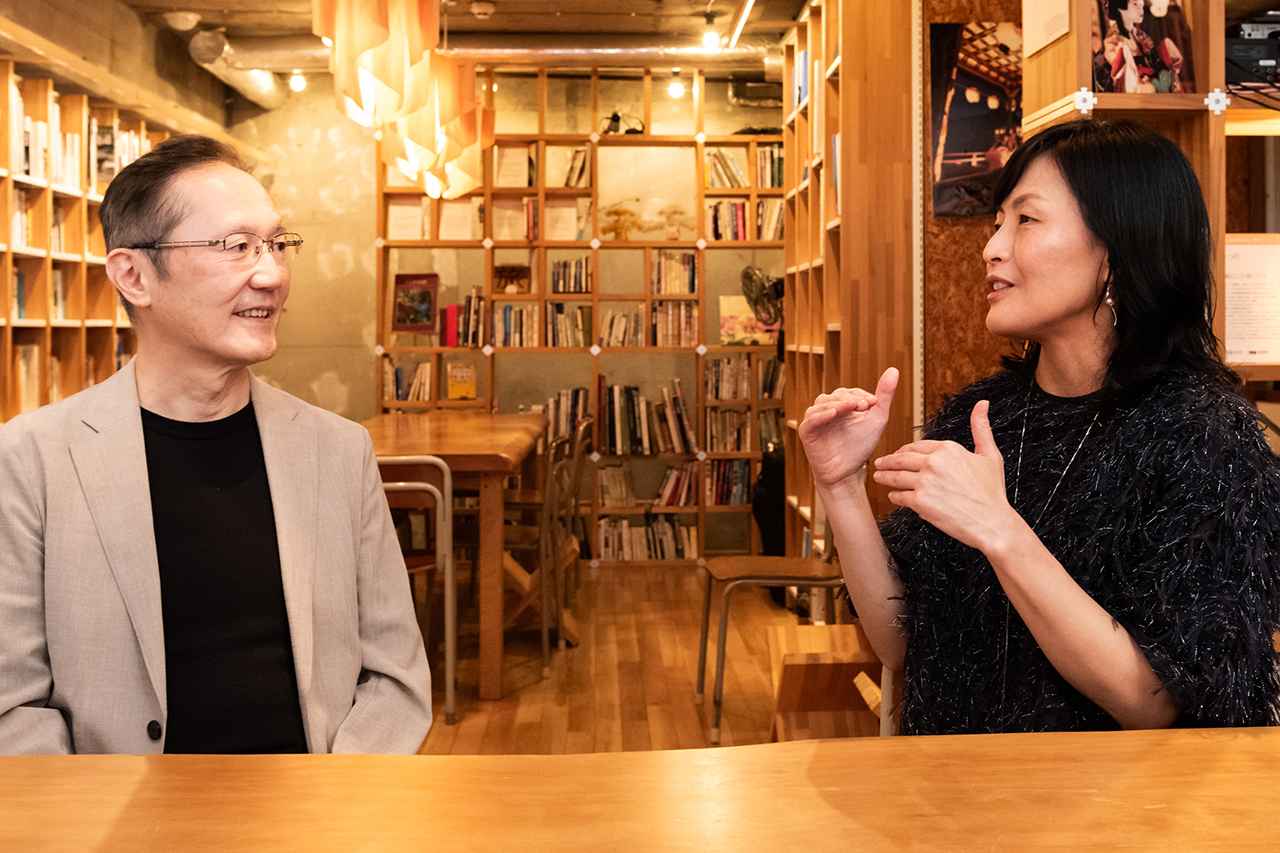 画像: 北澤さんと長井さんは、どちらも大阪大学で研究生活を送ったことがあるという点で共通する