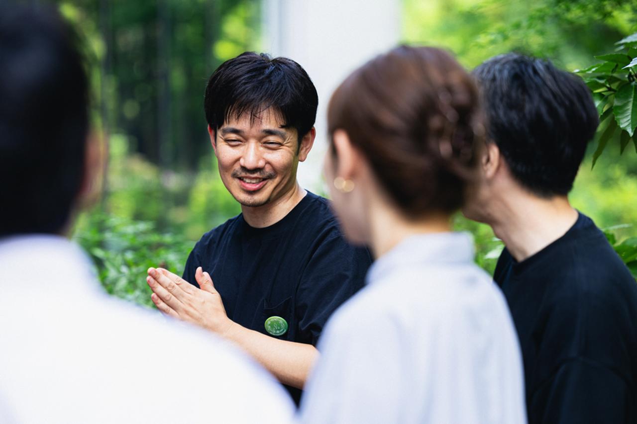 画像: 対話の後半は、協創の森を舞台にした「100年続く未来プロジェクト」について話題がはずんだ
