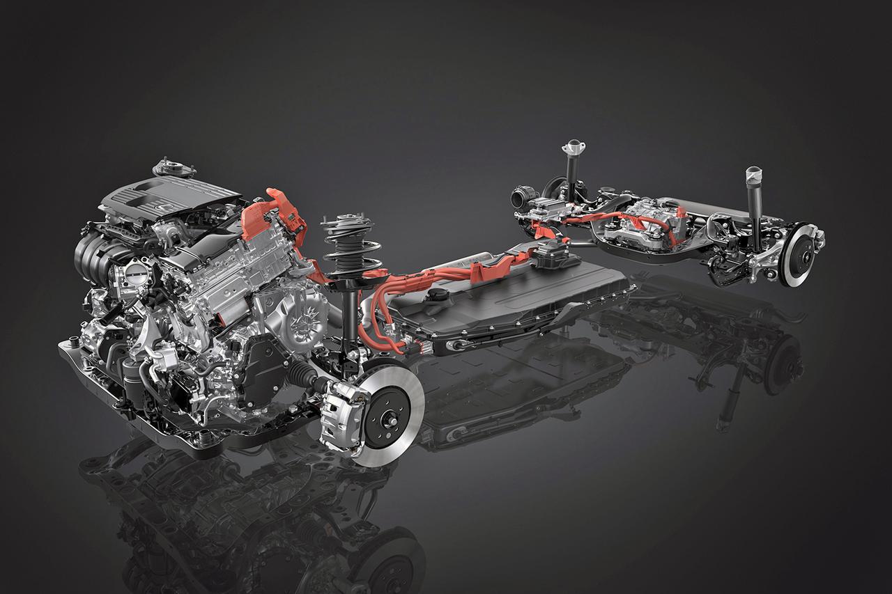 画像: PHEVのシステム。EV走行可能距離は約90kmとされている。