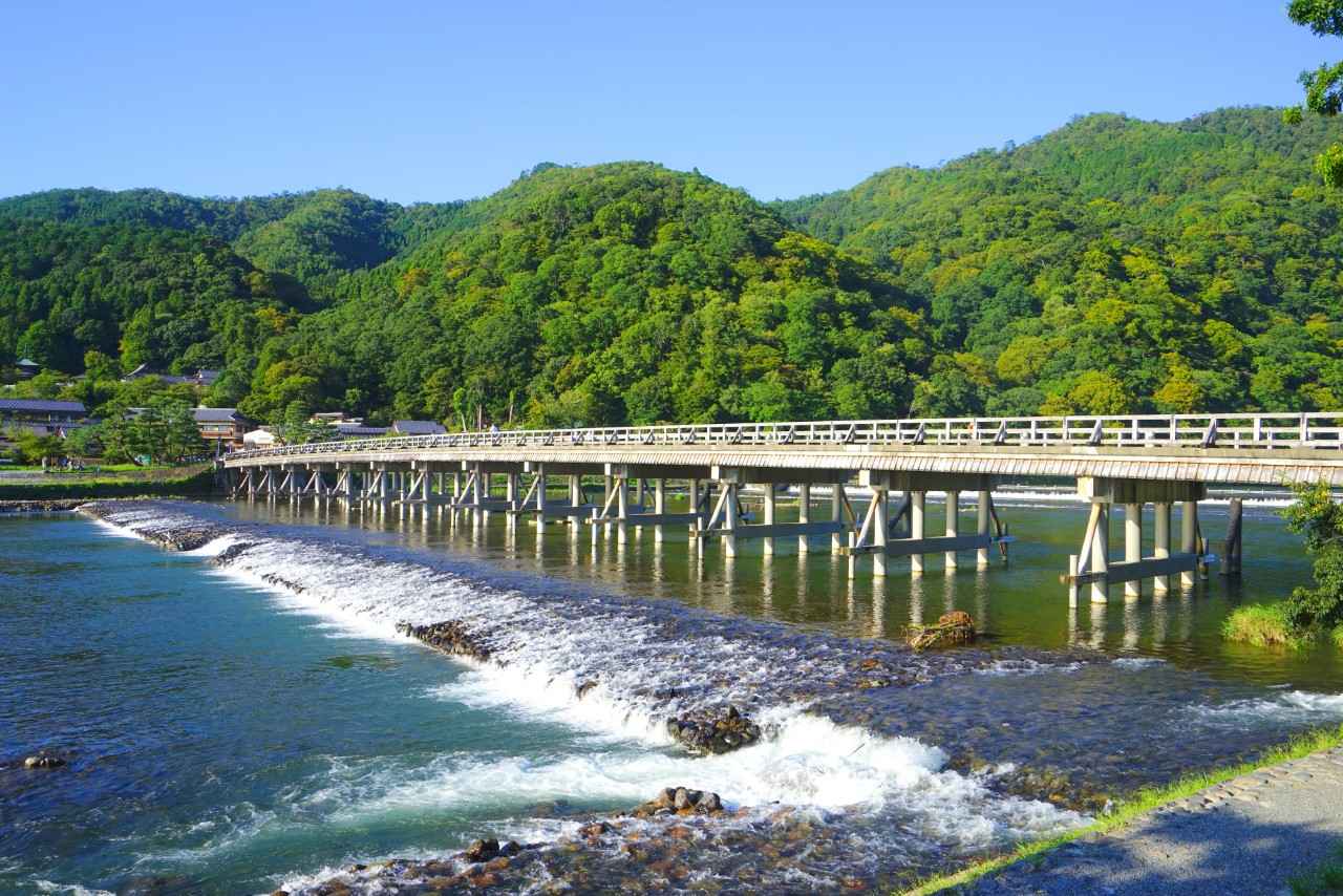 画像3: 【京都】マイナスイオンを浴びてリフレッシュできる「嵯峨野トロッコ列車」