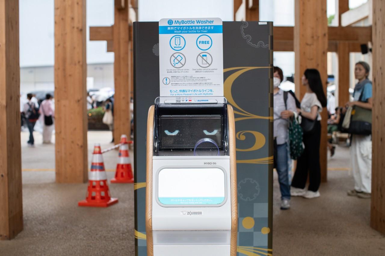 画像3: 「給水スポット」でリフレッシュ。無料でしっかり水分補給