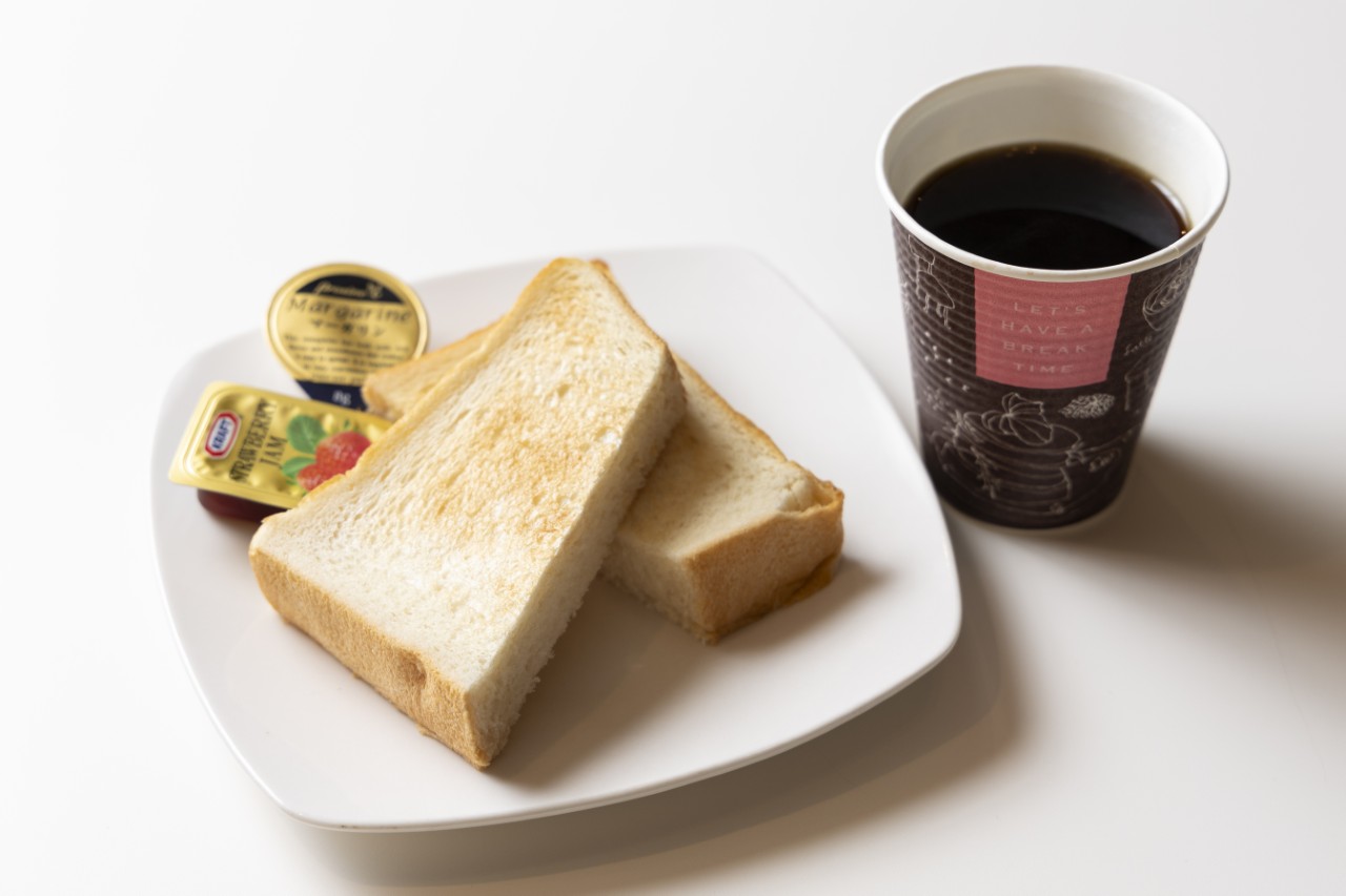 画像: 「トーストセット」（400円）