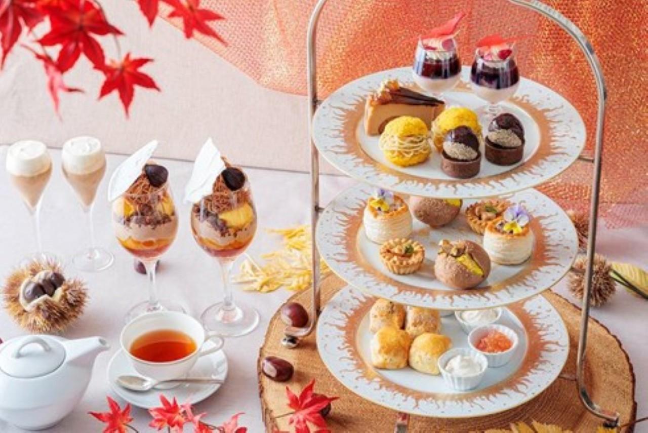 画像1: 秋の味覚「マロン」を堪能！グランドプリンスホテル大阪ベイの限定アフタヌーンティー