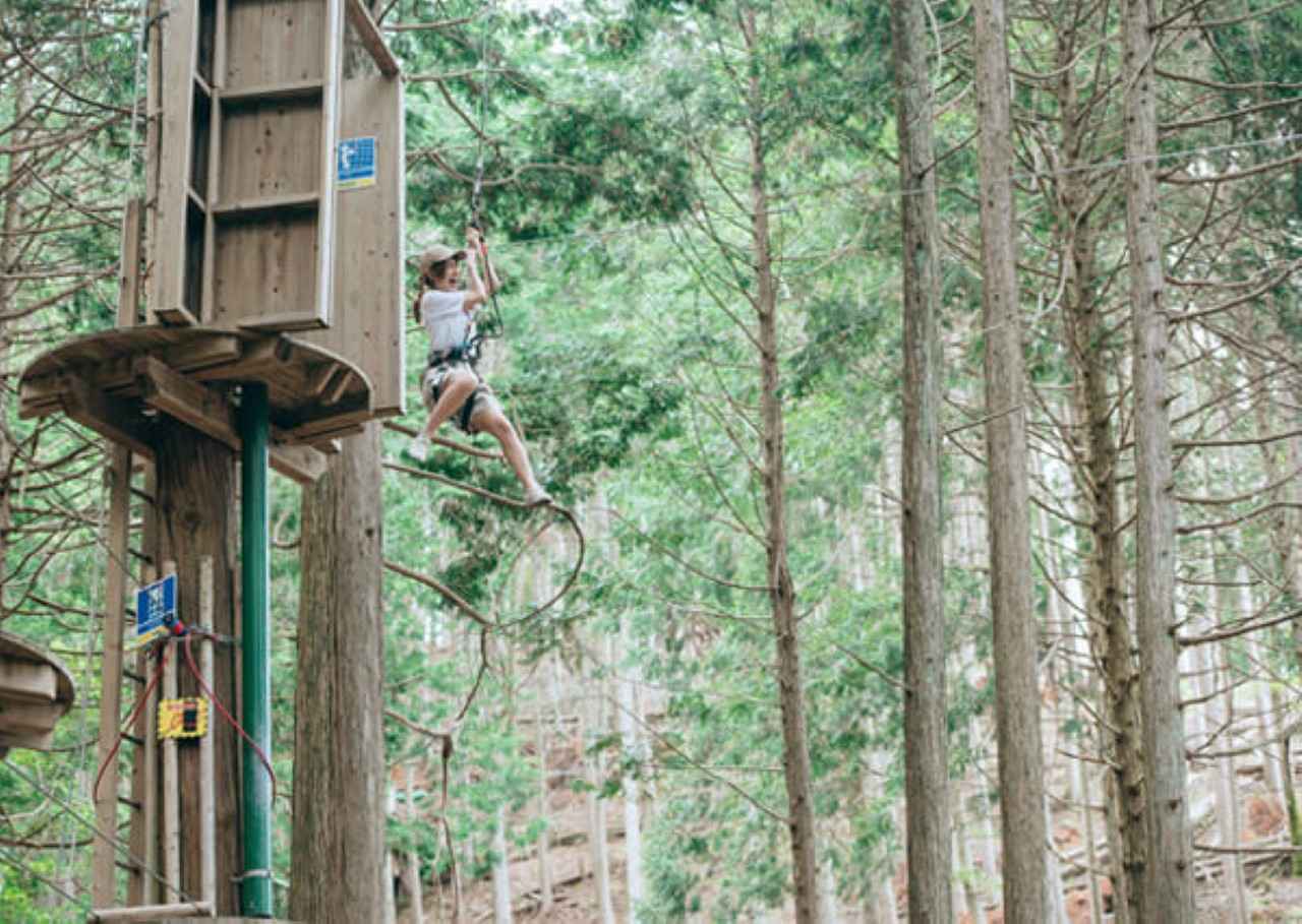 画像2: ⑨ボウケンノモリ やまぞえ|森の中で“本気の冒険”を!