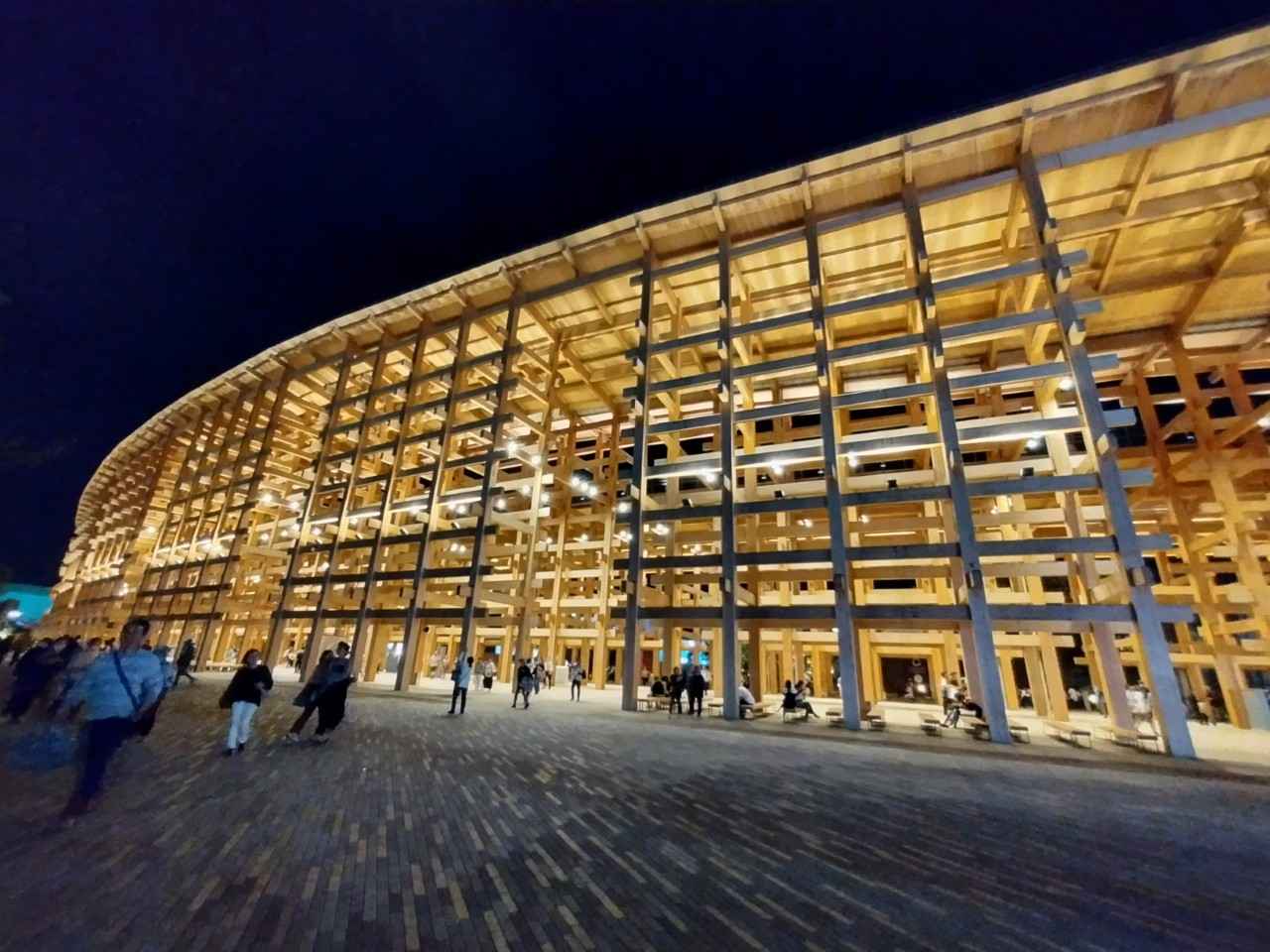 画像: 大阪・関西万博の象徴的な存在であった大屋根リング