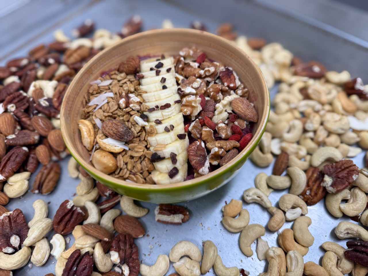 画像: 「アサイーボウル ナッツバージョン」1,400円