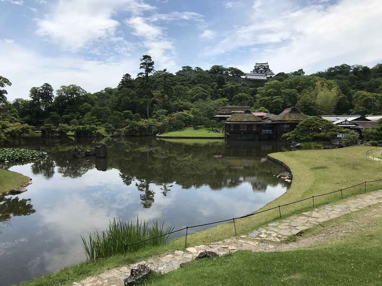 画像: 玄宮園（夏）
