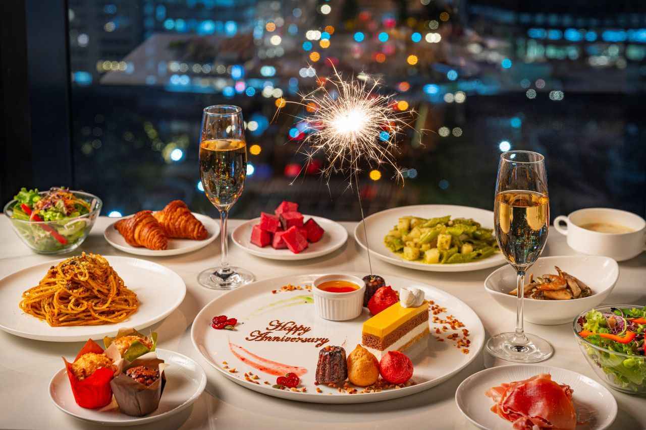 画像2: 煌めく夜景と冬の味覚を堪能。「THE C’s SKY DINING Winter Buffet」期間限定で開催!