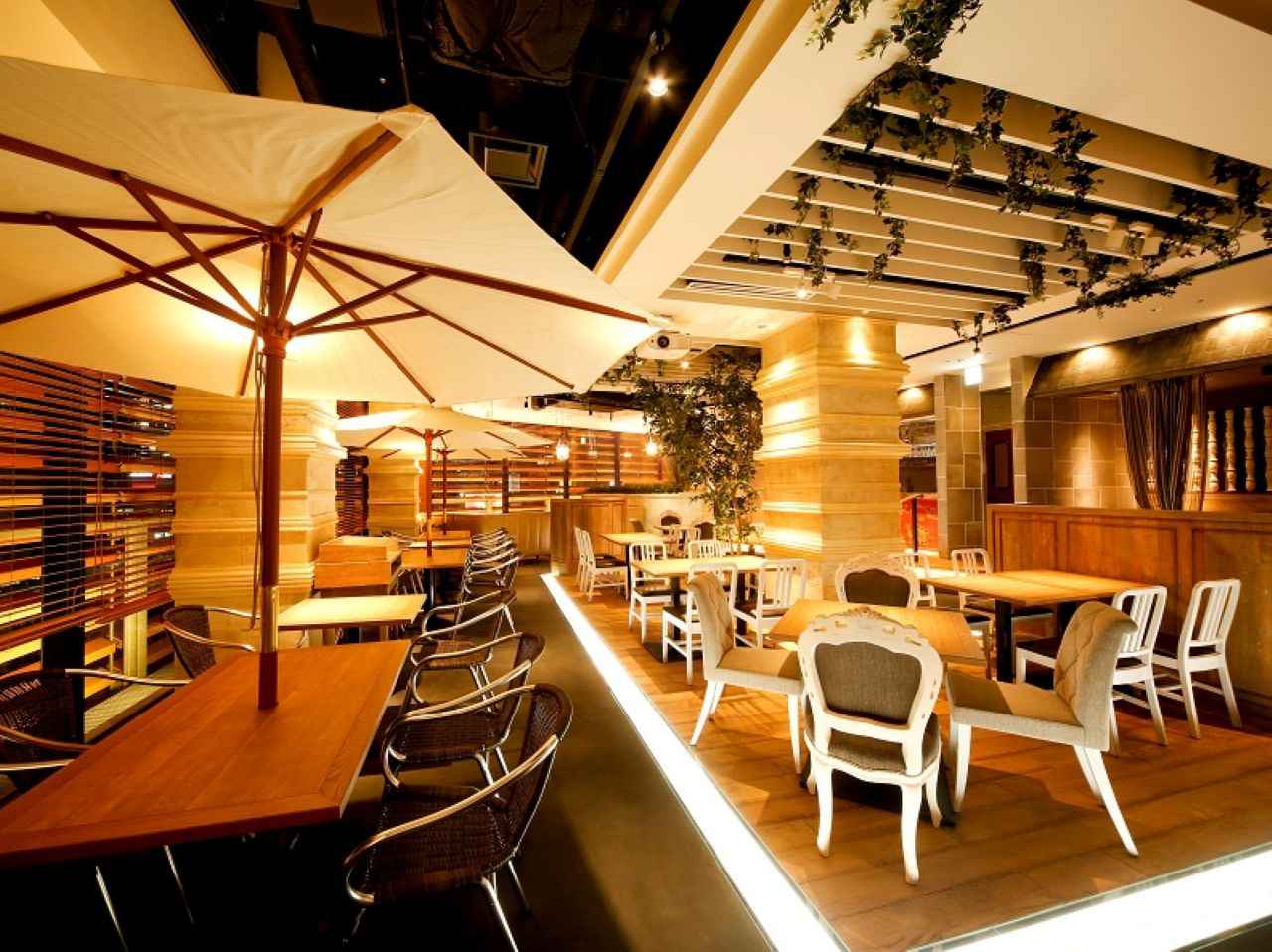 画像2: ケラケラ ヴィータ｜開放的なリゾート空間でピッツァ食べ放題ランチ