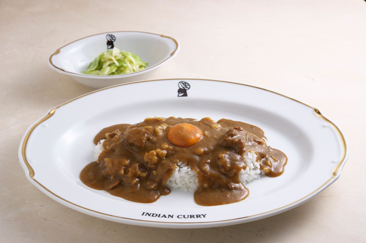 画像: インデアンカレー タマゴ入り980円