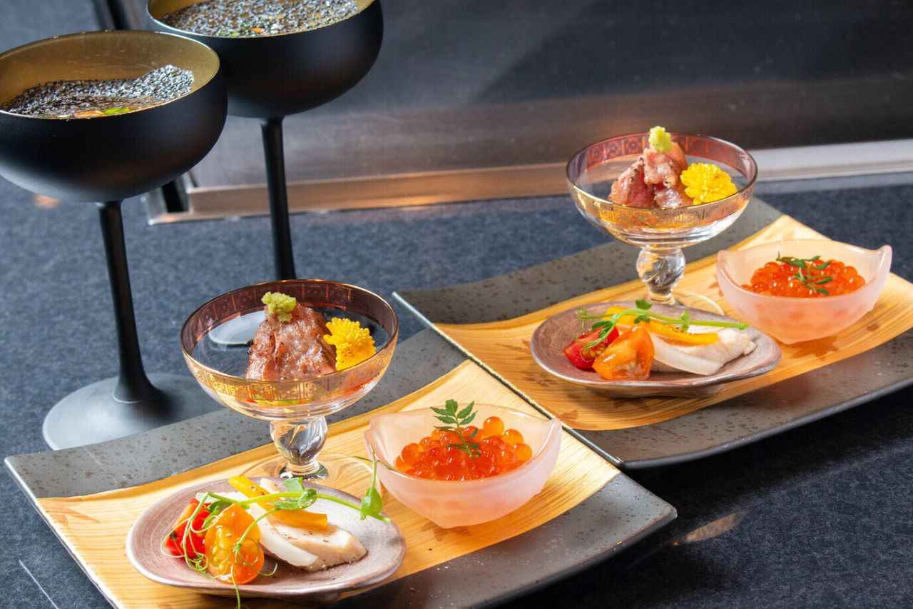 画像3: 蔵人|ライブ感満点の鉄板焼き黒毛和牛ハンバーグに舌鼓!