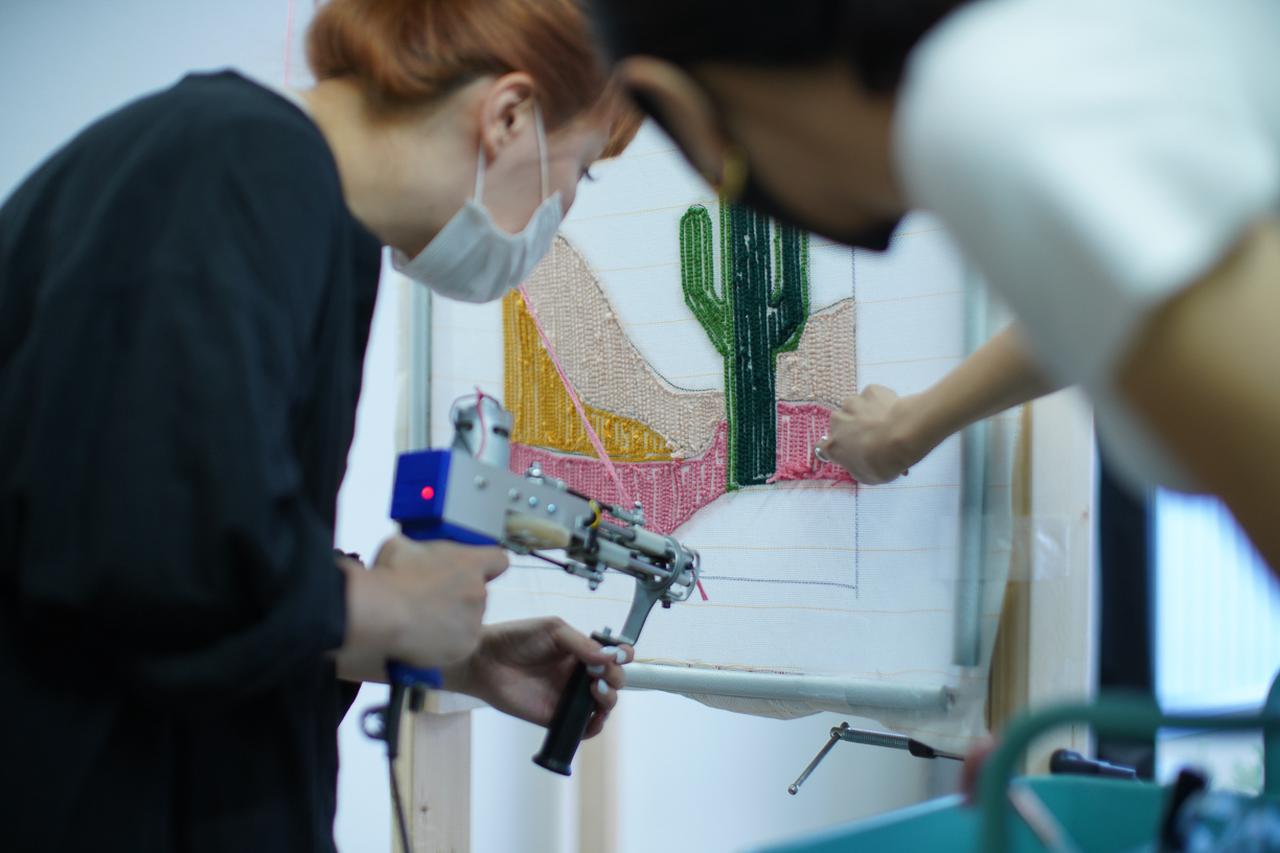 画像: 編集部体験！大阪で「タフティング」のワークショップに潜入