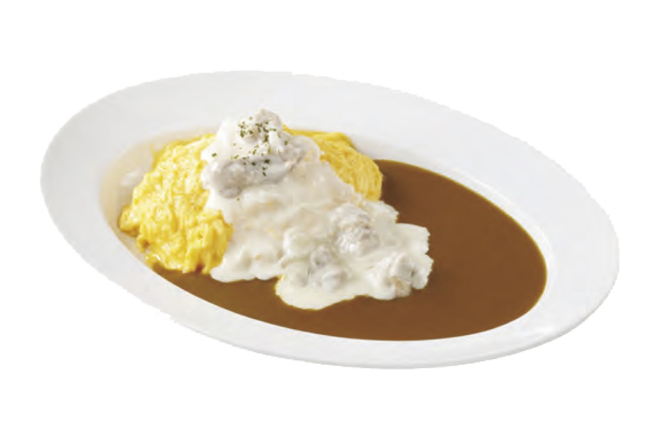 画像: 「チキンクリームオムカレー」 1,705円／平日ランチ限定1,375円