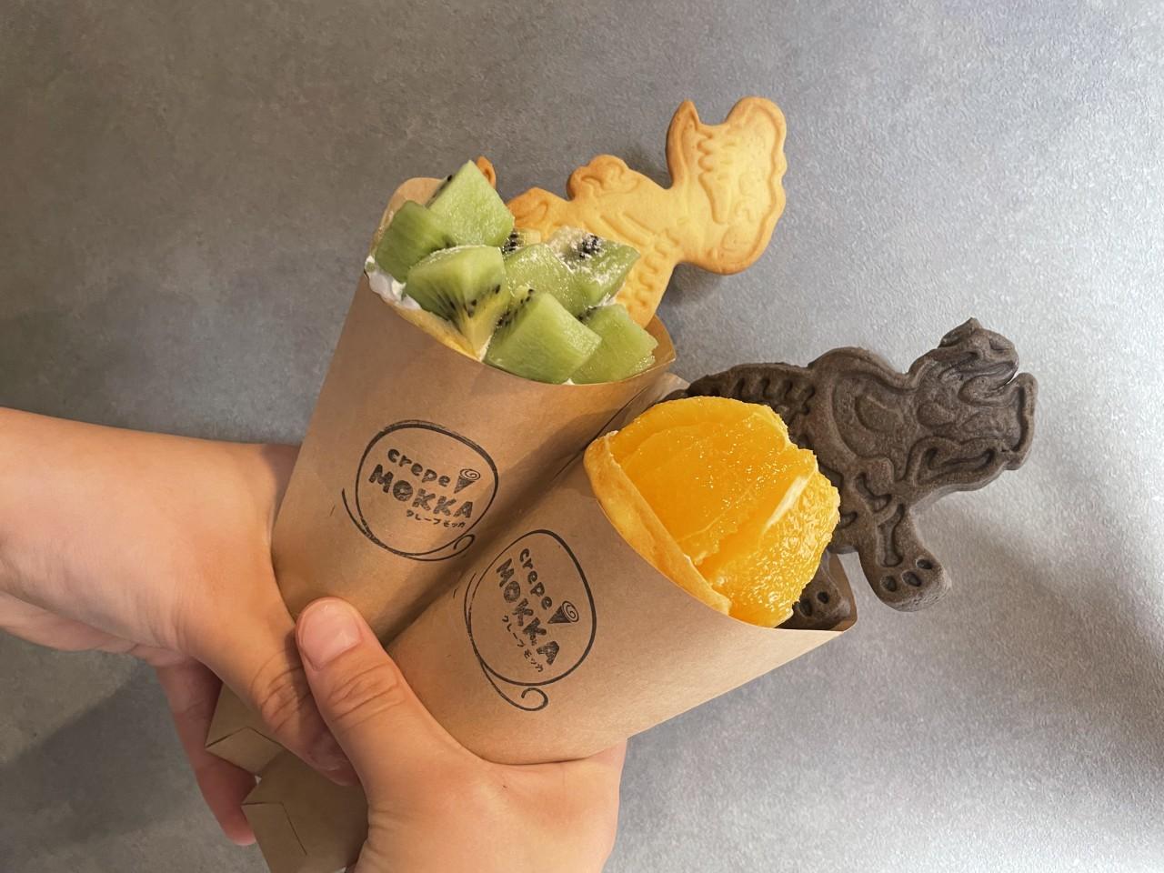 画像1: 恐竜をテーマにしたグルメを味わうなら「crepe MOKKA」