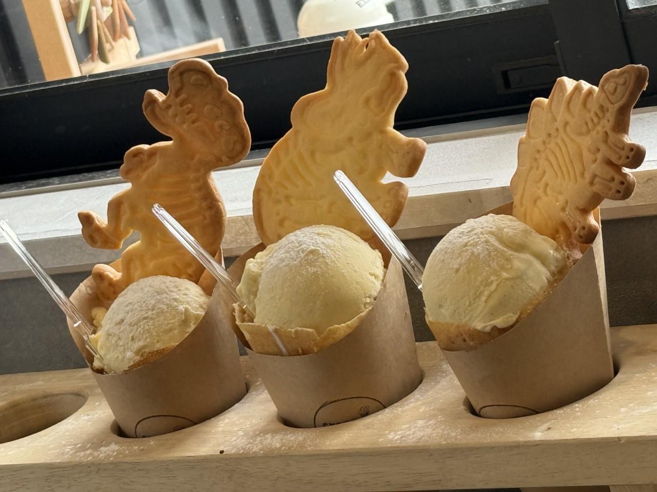 画像2: 恐竜をテーマにしたグルメを味わうなら「crepe MOKKA」