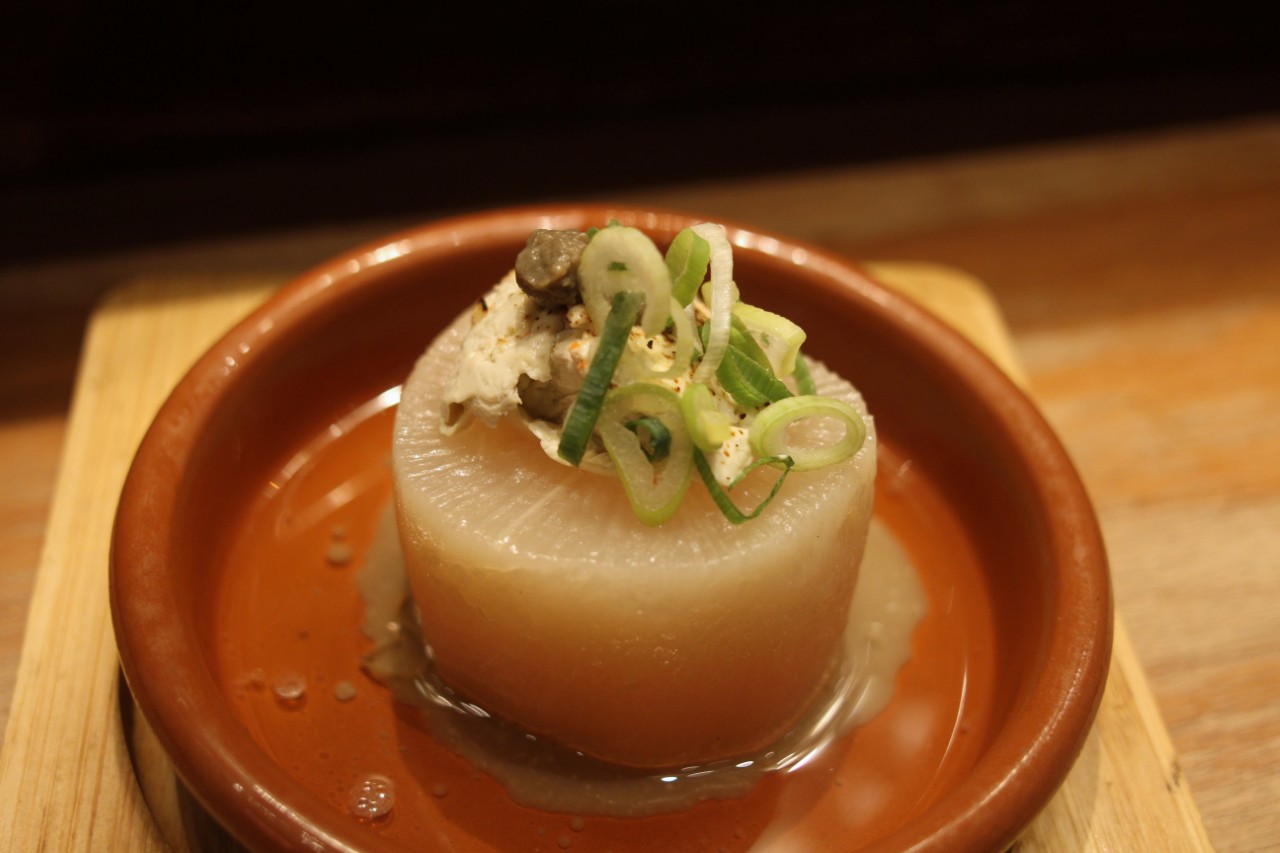 画像: 「蟹味噌チーズ大根」550円