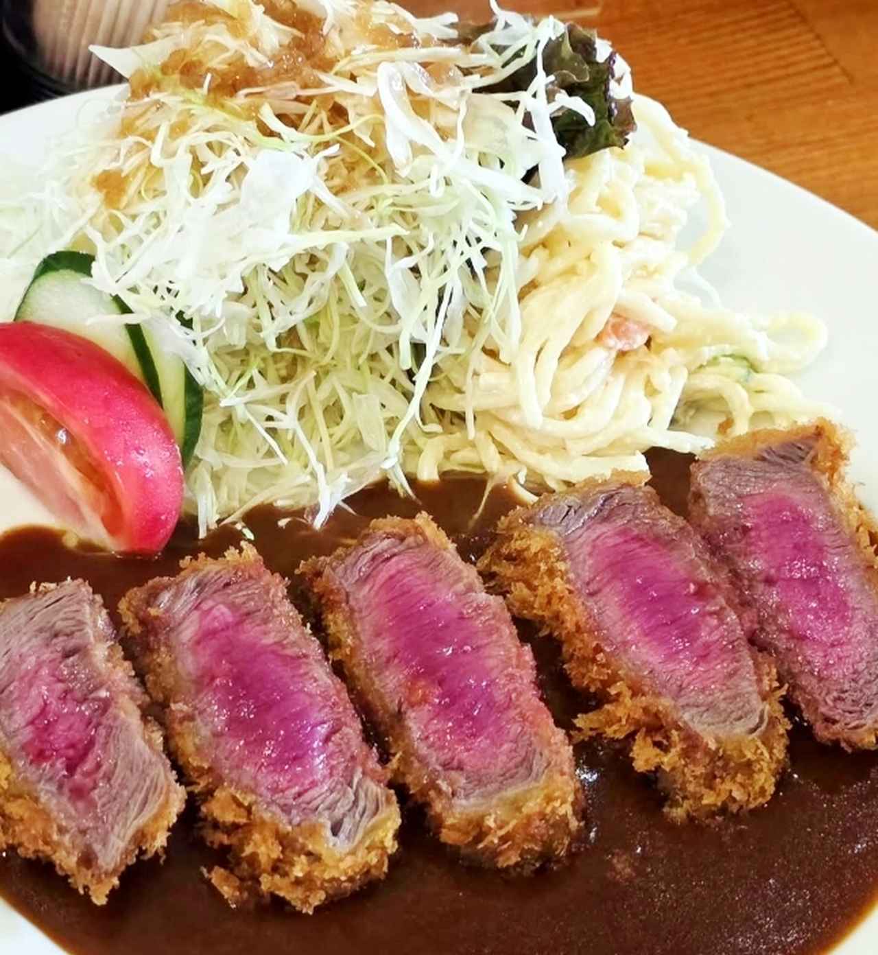 画像: 「牛ヒレビフカツ定食」1,900円