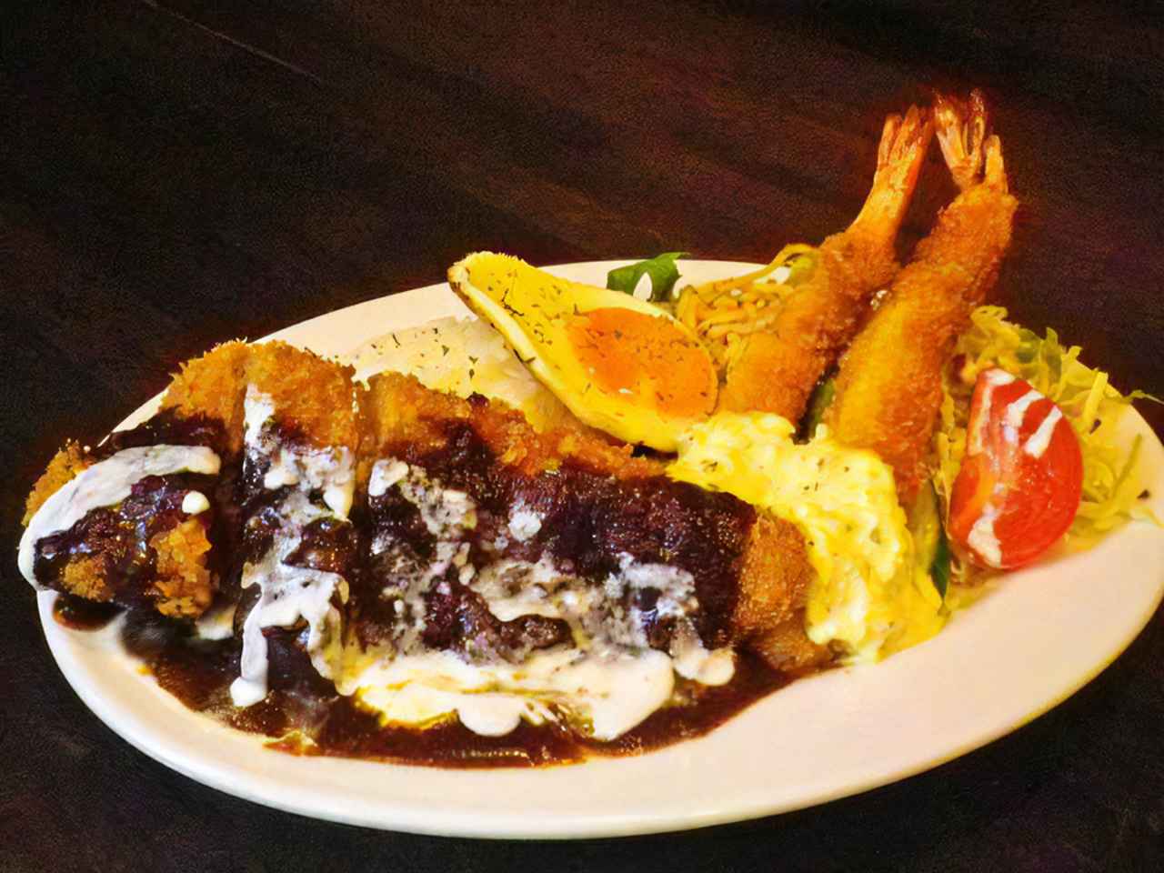 画像: 「イタサンライス 手作りポタージュ付」2,350円