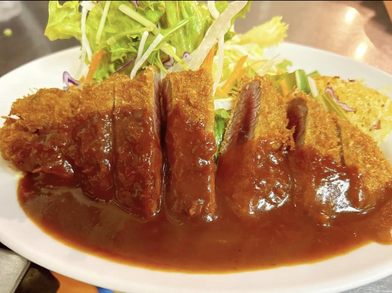 画像: 「ビーフカツ定食」1,900円