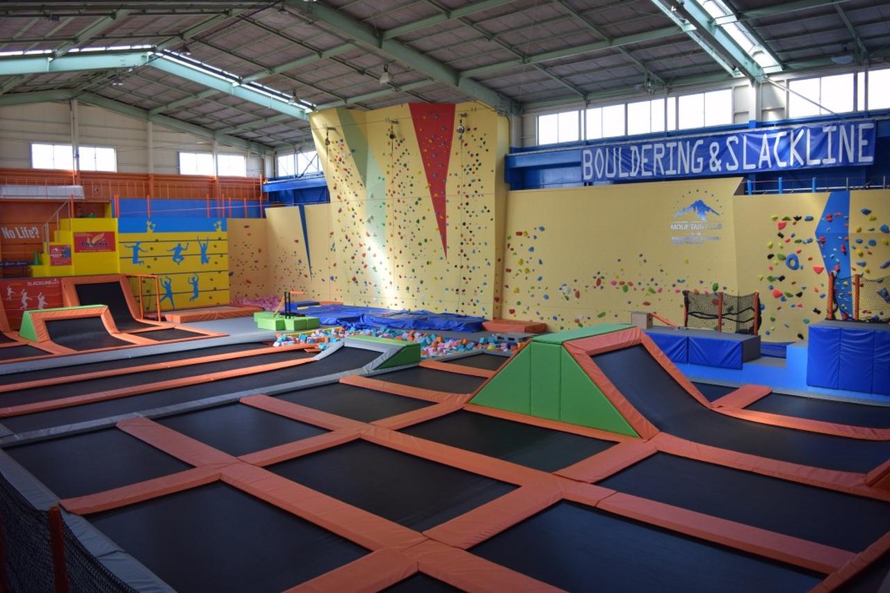 画像2: 【河内長野市】トランポリン主体に良コスパでスポーツやカラオケなども楽しめる「てんとう虫パーク」