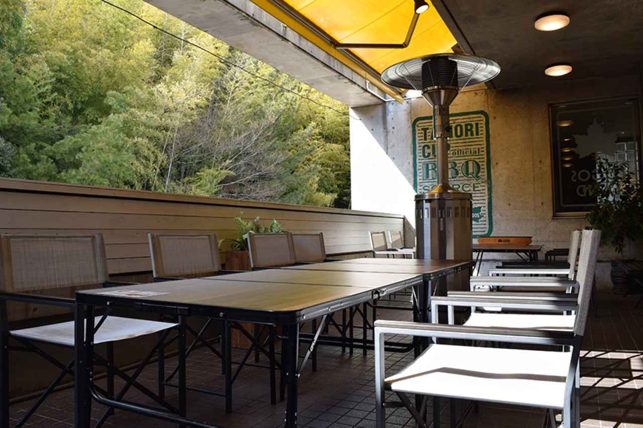 画像: プラムインBBQテラス