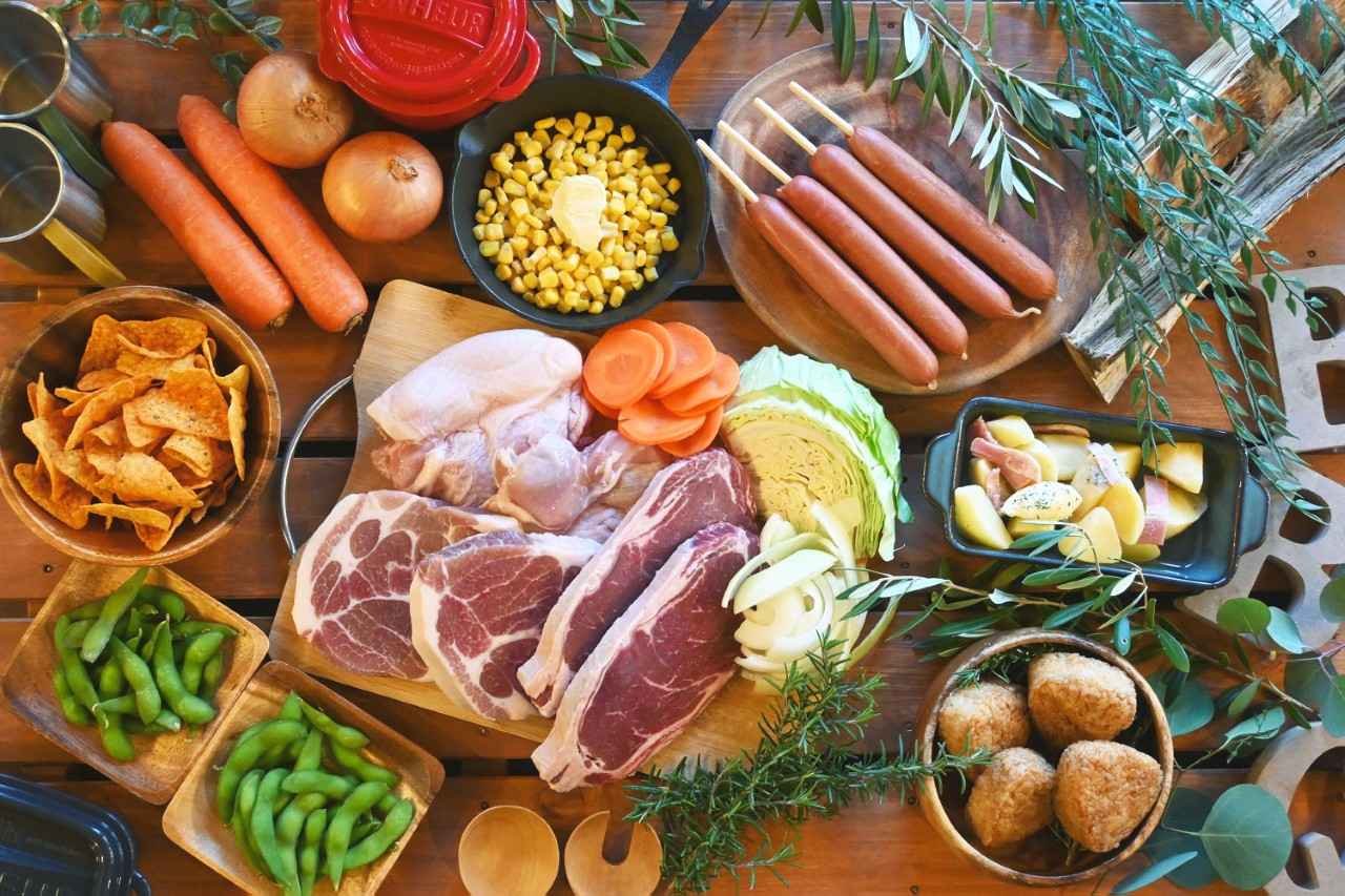 画像: 厚切りステーキの豪快BBQセット