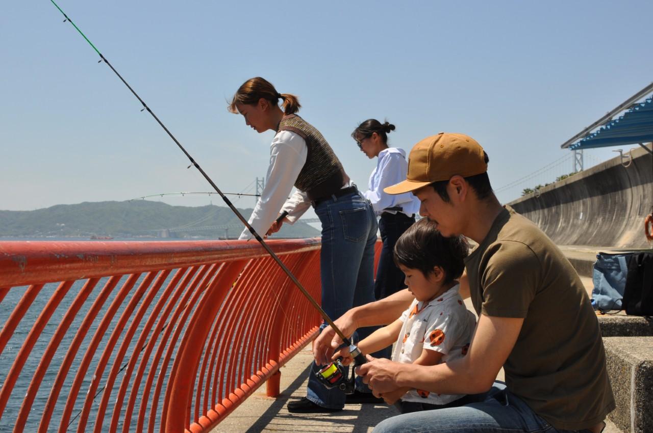 画像: よく釣れる魚はアジやサバ