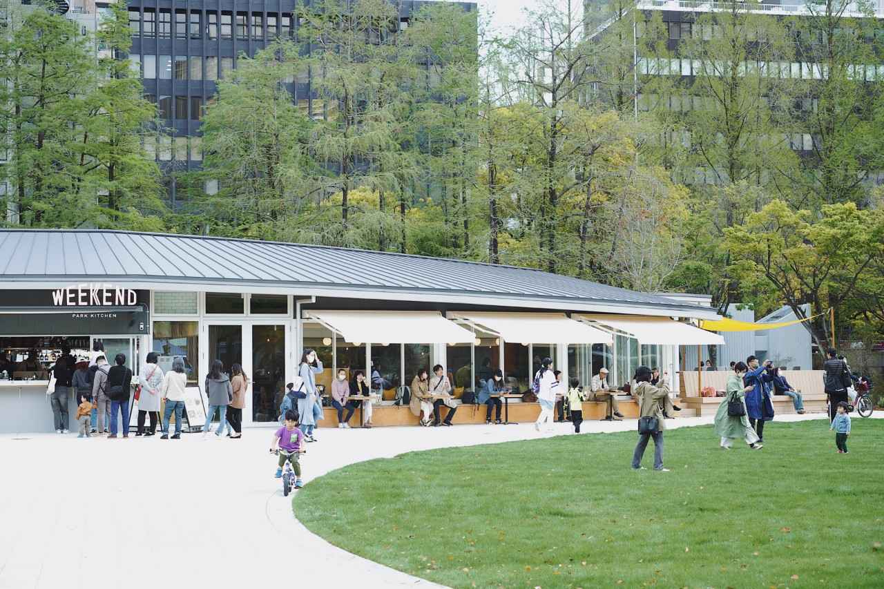 画像: 園内カフェ「WEEKEND」はランチ、ディナー、テイクアウトでの利用が可能