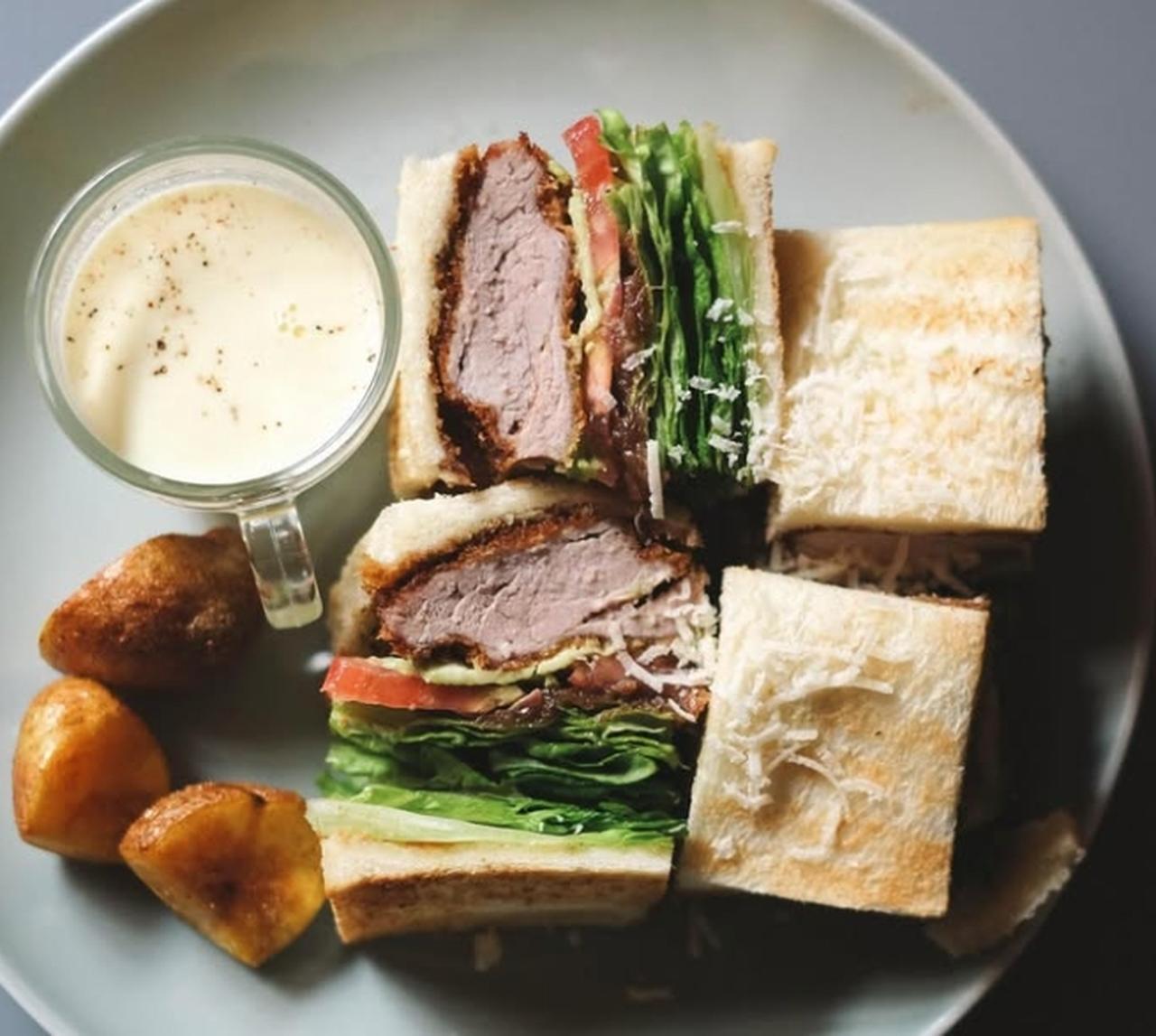 画像1: neel 中崎町|カツサンドとクレープが名物のハイセンスなカフェ