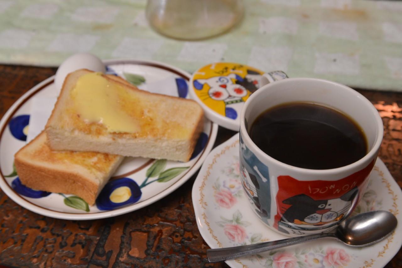 画像: モーニングセット「トースト+たまご」500円