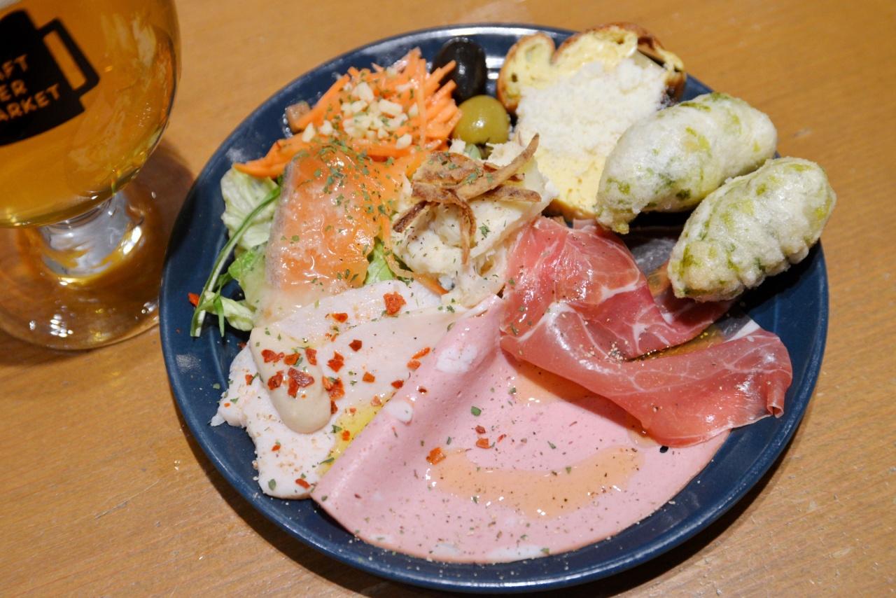 画像: 「イタリアン前菜盛り合わせ」990円