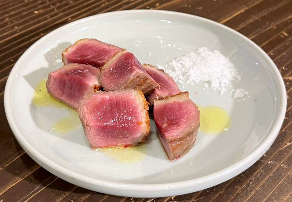 画像: 「鴨ロースステーキ」950円