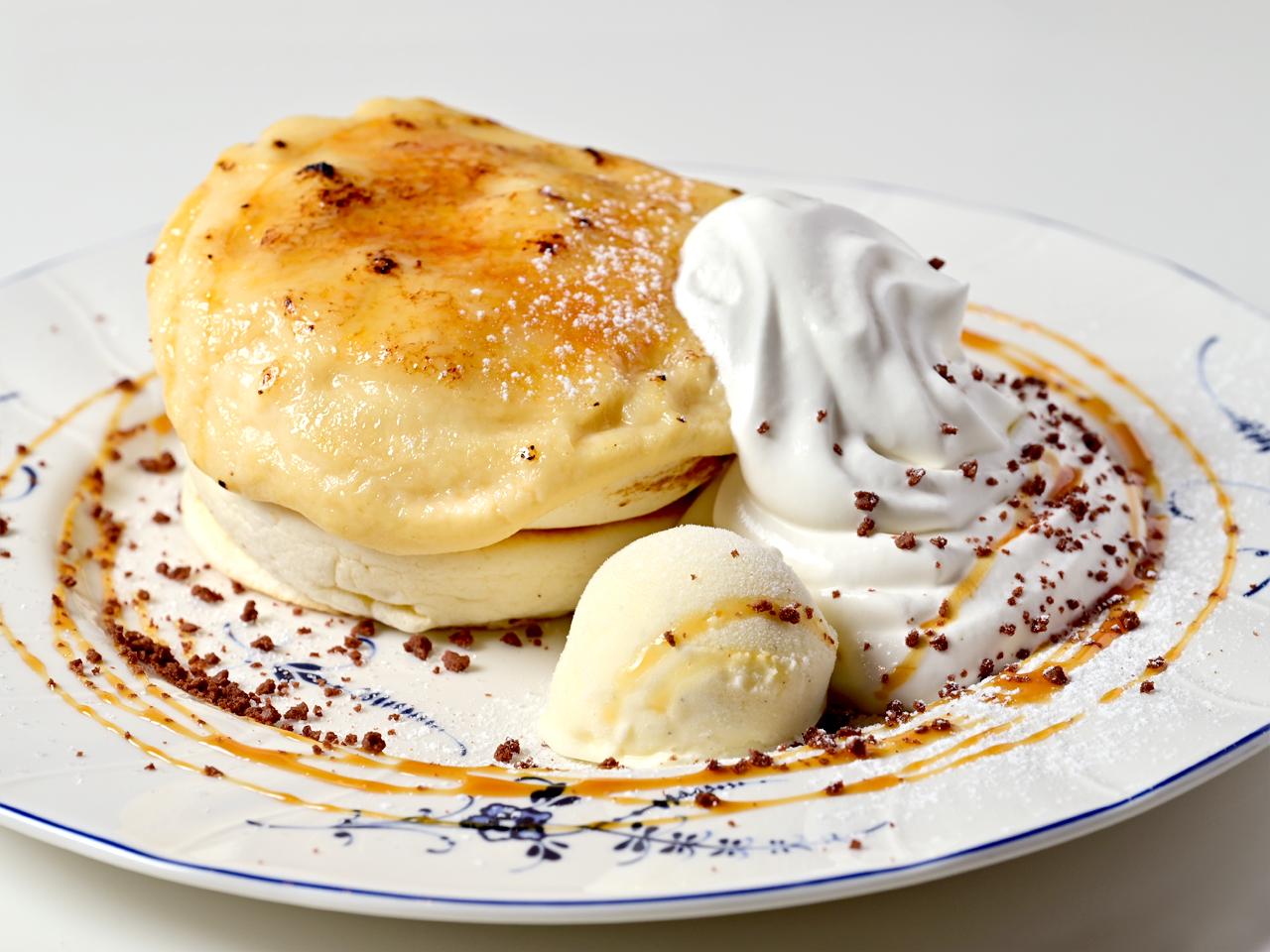 画像: ブリュレパンケーキ 1,600円