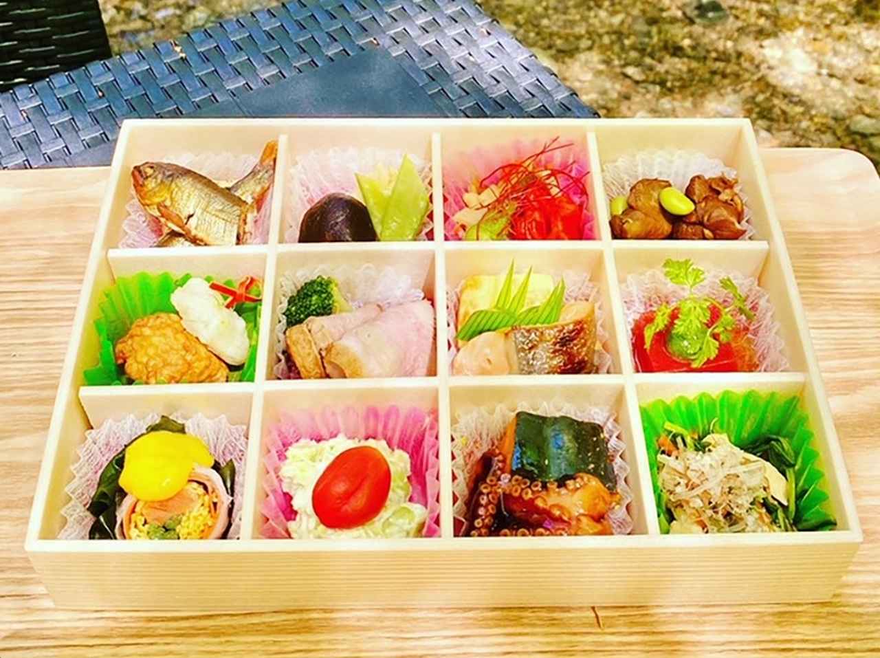 画像: 「25種の色彩弁当」3,990円