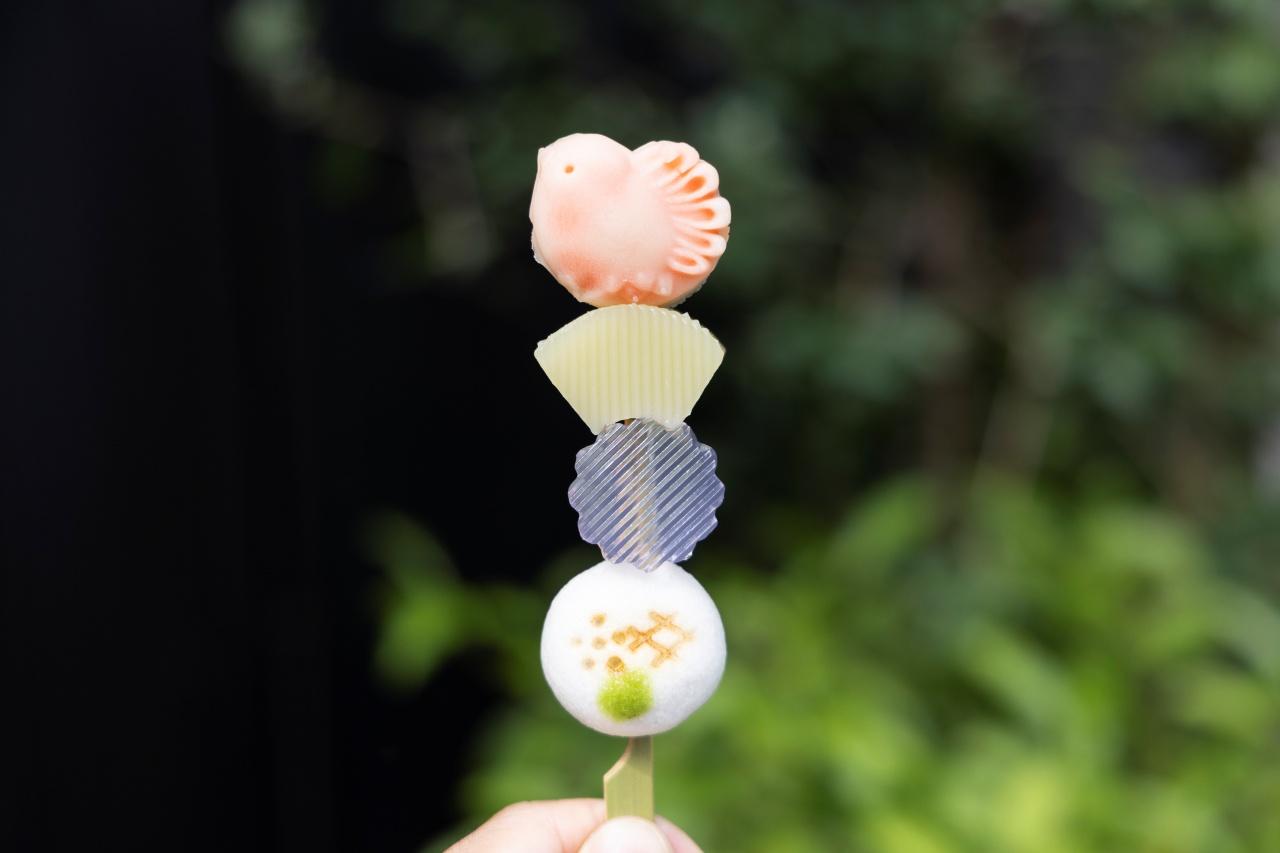 画像: 串和菓子(定番) 500円