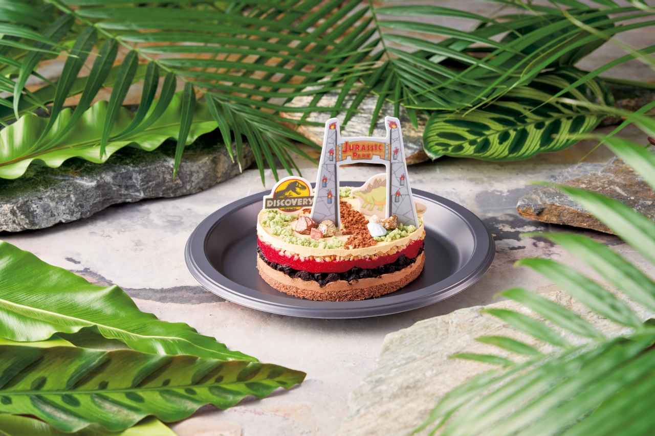 画像: ジュラシックパーク・ケーキ〜チョコ＆ダークチェリー〜 2,000円
