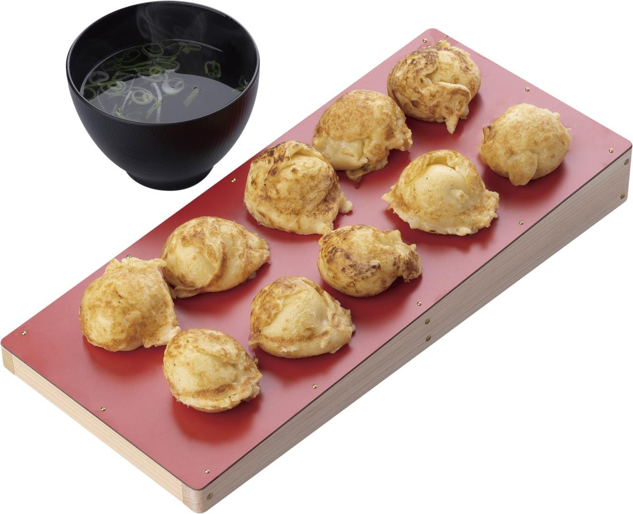 画像: 「明石焼き風たこ焼き」10個入り550円