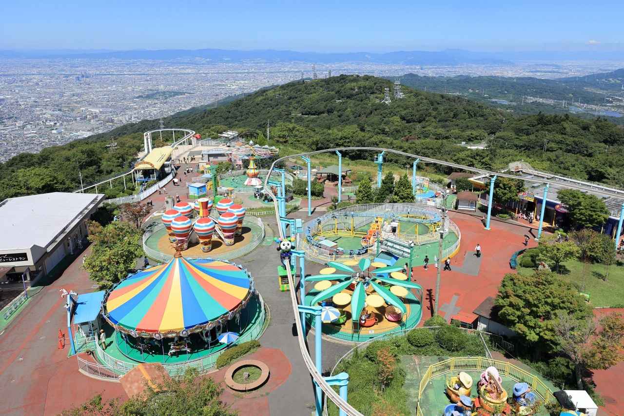 画像: 生駒山上遊園地|山上の遊園地で絶景を眺めながら思いきり遊ぶ