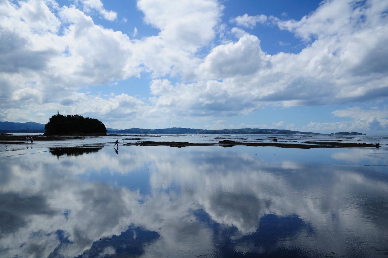 画像2: 天神崎｜まるで“ウユニ塩湖”のような幻想的な水鏡