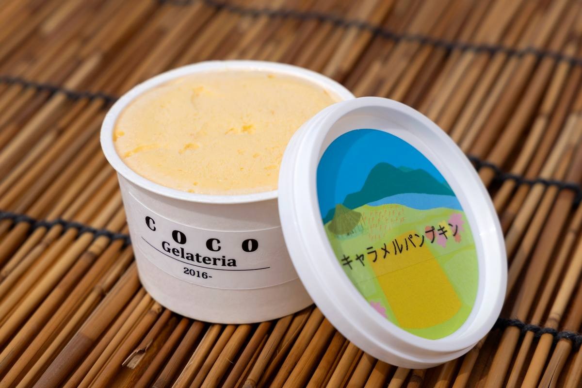 画像: かめおか野菜のジェラート（650円）