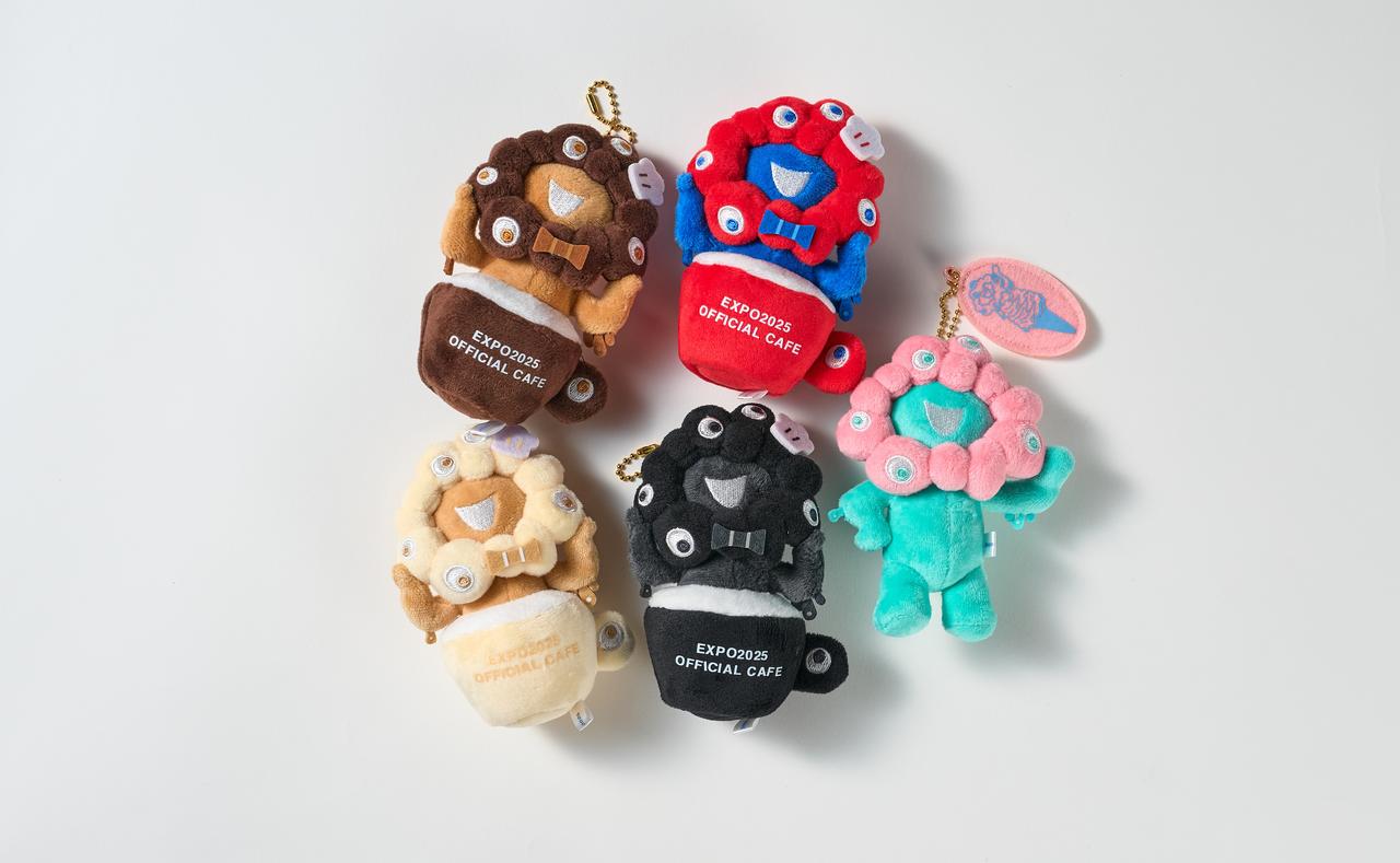 画像: EXPO2025 オフィシャルカフェ梅田店でミャクミャクの新作マスコット全5種が新発売！