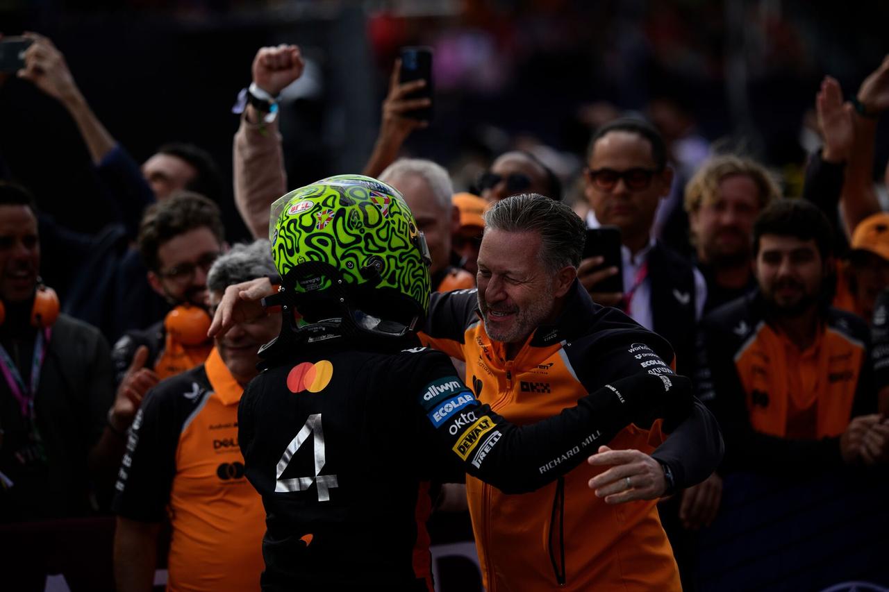 画像: 母国GPを制したマクラーレンのランド・ノリス/FORMULA 1 QATAR AIRWAYS BRITISH GRAND PRIX 2025