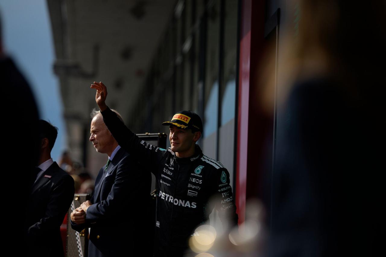 画像: メルセデスのジョージ・ラッセル/FORMULA 1 LENOVO HUNGARIAN GRAND PRIX 2025
