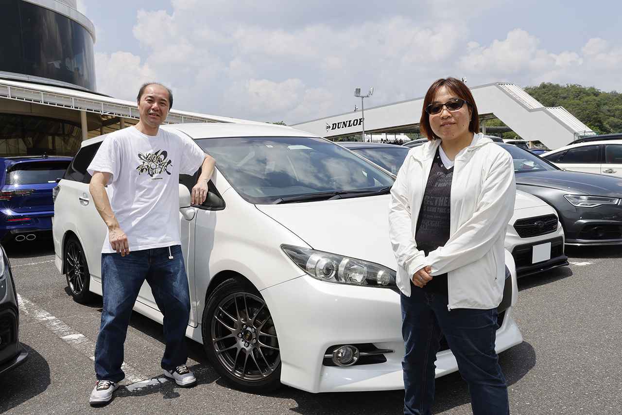画像: 思い出深い愛車とイベントに駆けつけた、しょうさん・ムックさんご夫妻（徳島県）