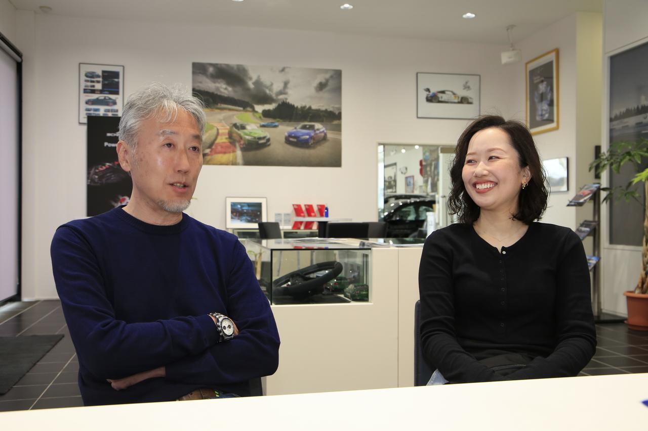 画像: 親子2代でBBSを愛用するSさん（左）とみほさん（右）