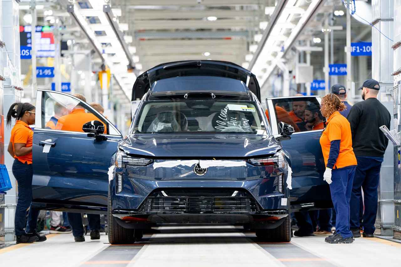 画像: ボルボが新型EV「EX90」の生産を北米で開始。「NVIDIA DRIVE Orin」を採用 - スマートモビリティJP