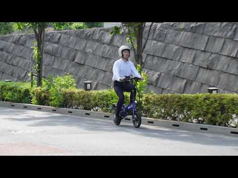 画像: ペダルを漕ぎながら坂道を上ってもパワー感に変化はない。（勾配9％・T600GRにて） www.youtube.com