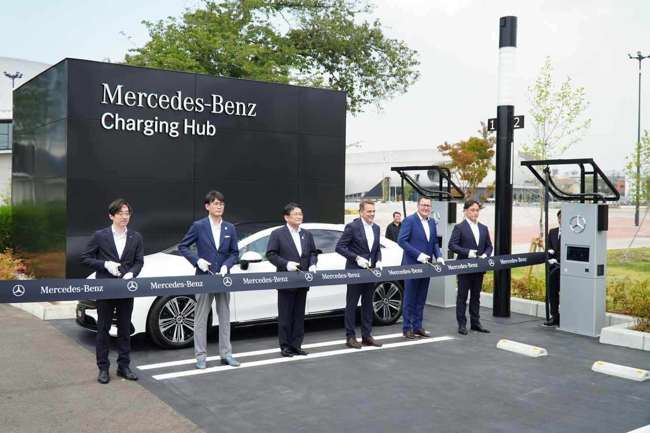 画像 : 10番目の画像 - Mercedes-Benz Charging Hub 千葉公園 - スマートモビリティJP
